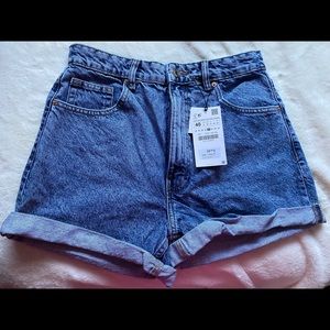 NEW Zara size 8 denim shorts